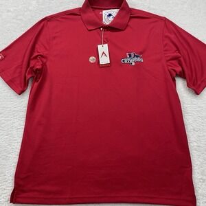 NEW MLB BOSTON RED SOX Size M Polo Golf Shirt 2013 World Series Champion Antigua